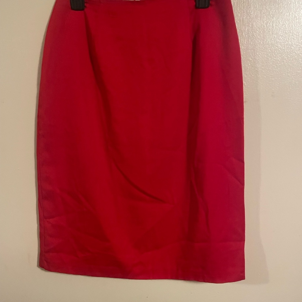 Elegant Red Women's Skirt
